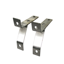 Thick Polished Stainless Steel Mounting Bracket For Datsun 510 Front Bumper  Thick Polished Stainless Steel Mounting Bracket For Datsun 510 Front Bumper