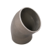 3.5"-3" O.D. Cast 304 Stainless Steel 45 Degree Reducer Elbow Pipe Tube 3.5"-3" O.D. Cast 304 Stainless Steel 45 Degree Reducer Elbow Pipe Tube