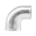 Polished Cast Aluminum 90 Degree 3.5"-3" O.D. Reducer Elbow Pipe Tube Polished Cast Aluminum 90 Degree 3.5"-3" O.D. Reducer Elbow Pipe Tube
