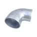 Polished Cast Aluminum 90 Degree 4"- 3.5" O.D. Reducer Elbow Pipe Tube Polished Cast Aluminum 90 Degree 4"- 3.5" O.D. Reducer Elbow Pipe Tube