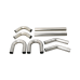 Universal Stainless Piping Kit 2.5" 8 pcs Exhaust Straight 45 90 U Pipe