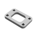 T3 Turbo Manifold Flange Adapter 304 Stainless Steel T04E GT35 T3 Turbo Manifold Flange Adapter 304 Stainless Steel T04E GT35