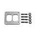 T4 Turbo Manifold Flange Adapter Divided Center + Stud Bolt M10 x 150 T4 Turbo Manifold Flange Adapter Divided Center + Stud Bolt M10 x 150