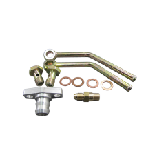 GT35 turbo oil fitting restrictor + Water Banjo Pipe Kit Drain Flange GT35 turbo oil fitting restrictor + Water Banjo Pipe Kit Drain Flange