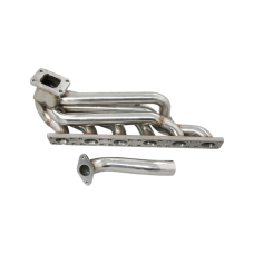 T3 Top Mount Turbo Manifold For BMW E46 M52 M54 Engine NA-T No Cut