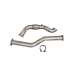 Stainless Steel  T4 Turbo Manifold + Downpipe For 98-05 Lexus IS300 2JZ-GE NA-T Stainless Steel  T4 Turbo Manifold + Downpipe For 98-05 Lexus IS300 2JZ-GE NA-T