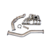 Stainless Steel  T4 Turbo Manifold + Downpipe For 98-05 Lexus IS300 2JZ-GE NA-T Stainless Steel  T4 Turbo Manifold + Downpipe For 98-05 Lexus IS300 2JZ-GE NA-T