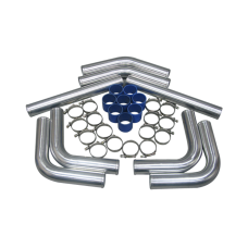 3.5" OD DIY Al.Turbo Intercooler Piping Kit Tube for BMW E30 E36 E46 3.5" OD DIY Al.Turbo Intercooler Piping Kit Tube for BMW E30 E36 E46