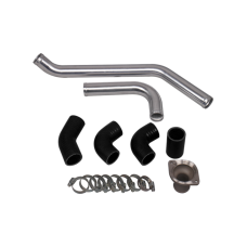 Radiator Aluminum Hard Pipe Kit For 79-93 Ford Mustang LS1 LSx Engine Swap Radiator Aluminum Hard Pipe Kit For 79-93 Ford Mustang LS1 LSx Engine Swap