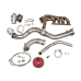 T4 GT35 Turbo Intercooler Piping Kit For HONDA S2000 F22 Thick Manifold Downpipe T4 GT35 Turbo Intercooler Piping Kit For HONDA S2000 F22 Thick Manifold Downpipe