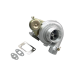 T3 .48 AR 8PSI Turbo Charger 2.5" Vband .60 AR Compressor + Oil Line Kit